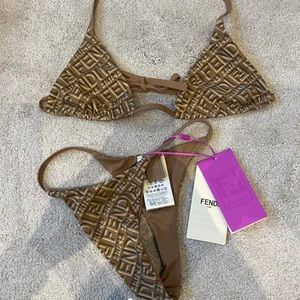 NWT FENDI x SKIMS BIKINI XXS